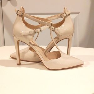 Nine West Tayley Pointy Toe T-Strap Pumps 5